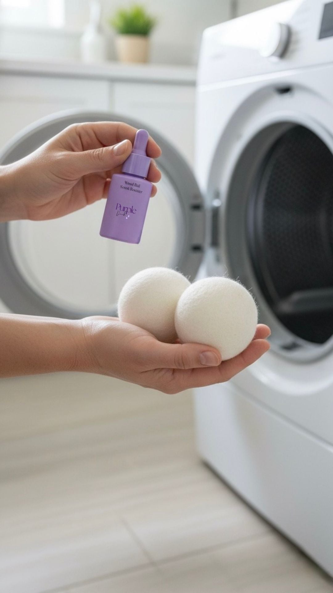 1 Oz. Dryer Scent Booster - Clean Scent Solution for Clothes, Towels & Bedding