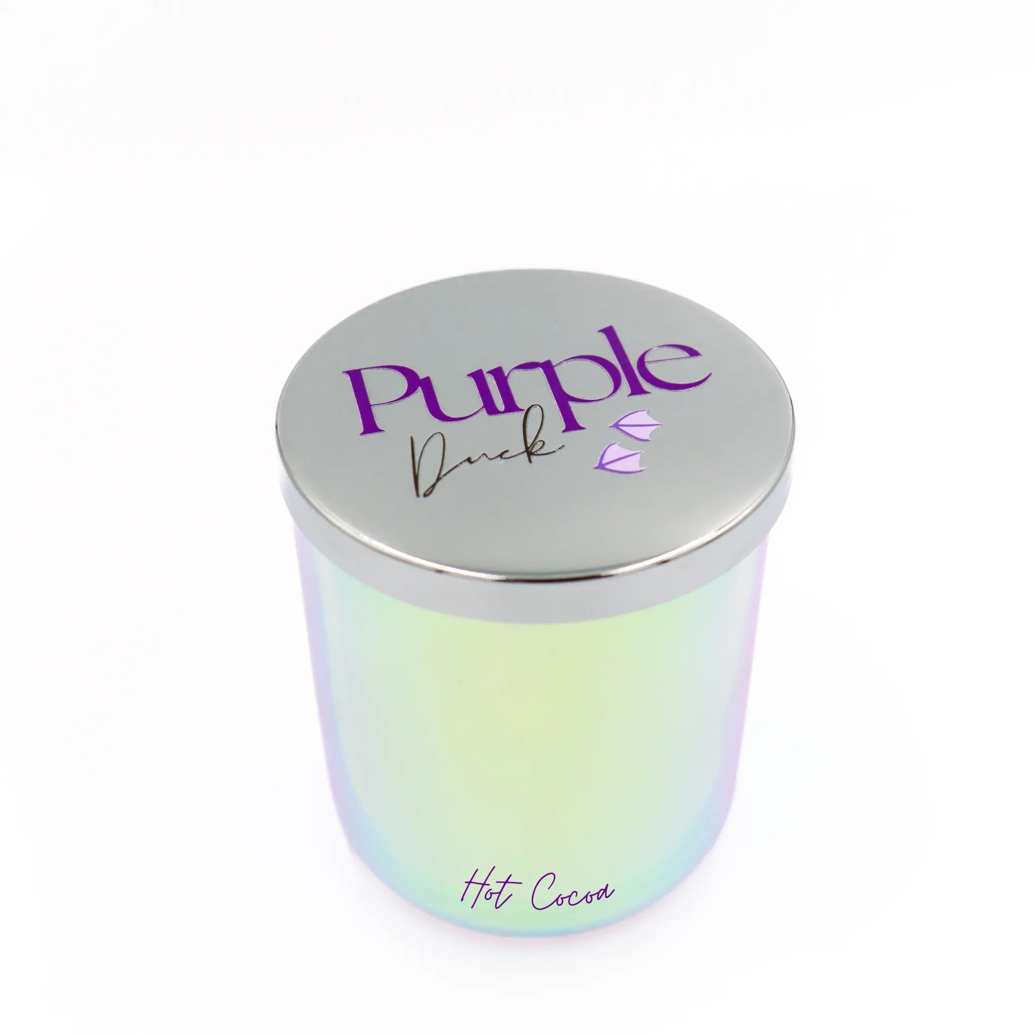Baker's Favorite 2-Wick Coconut-Blend Candles Purple Duck
