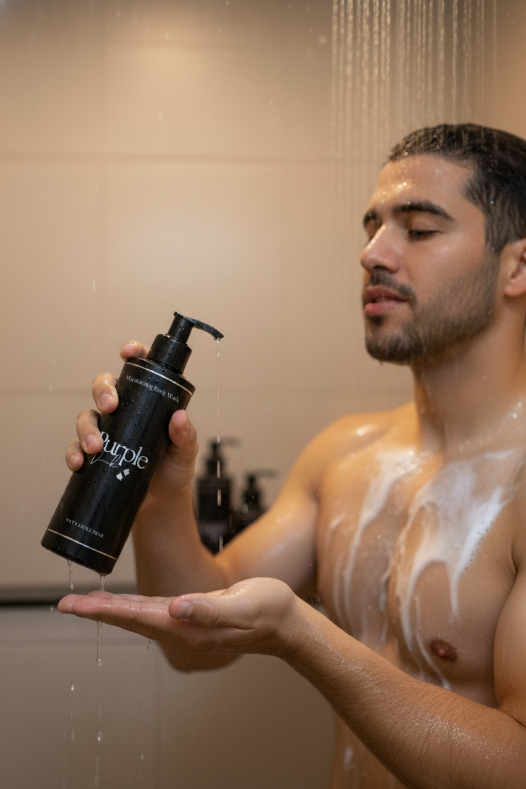 Moisturizing Body Wash - Clean, Daily Cleansing Shower Gel for Men