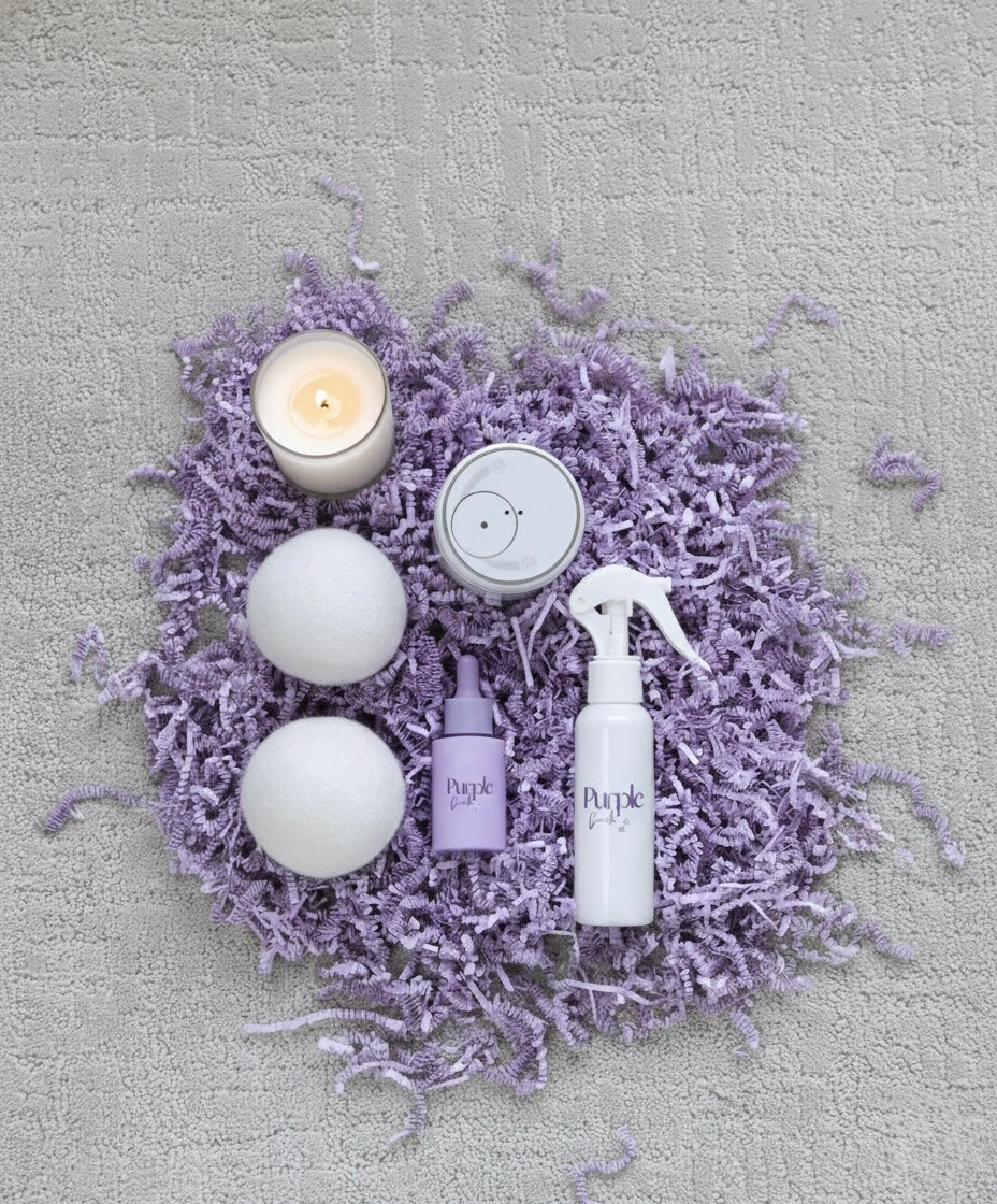 Home Fragrance Essentials Bundle– Clean Scent Set for Rooms, Car & Laundry