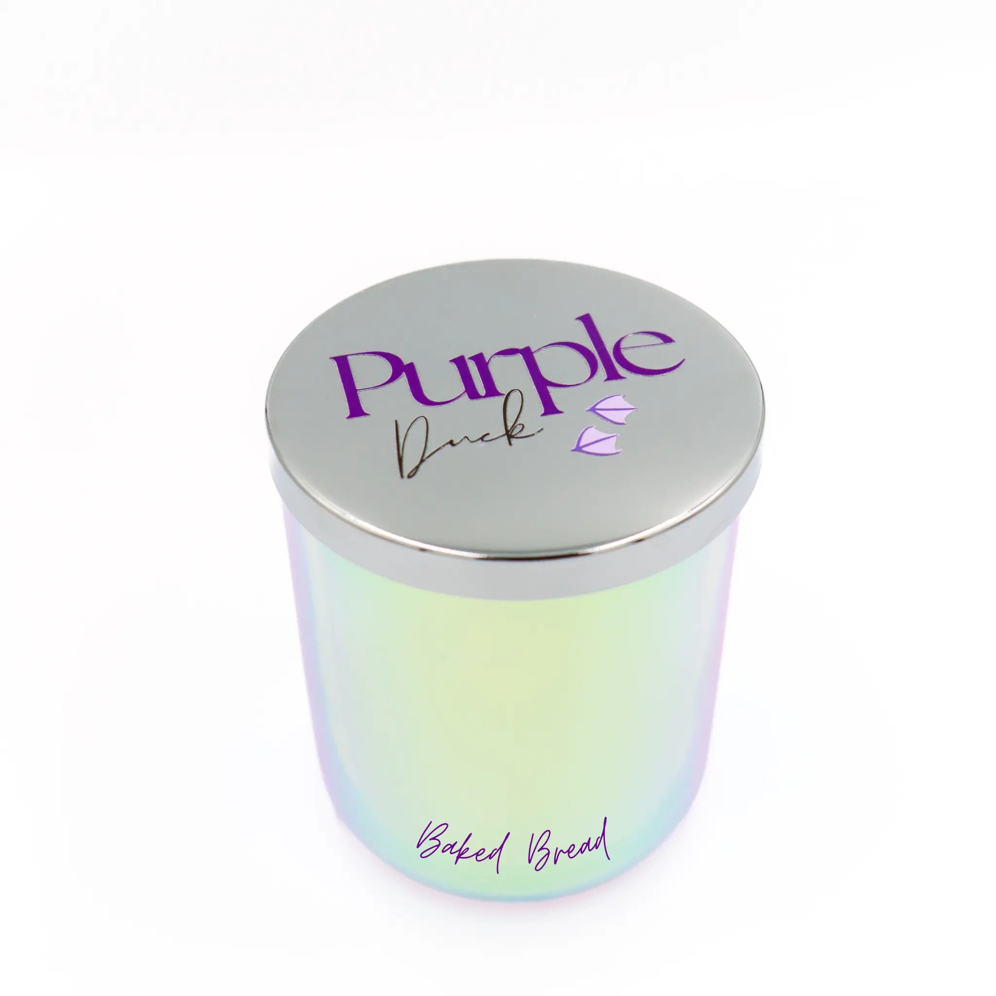 Baker's Favorite 2-Wick Coconut-Blend Candles Purple Duck