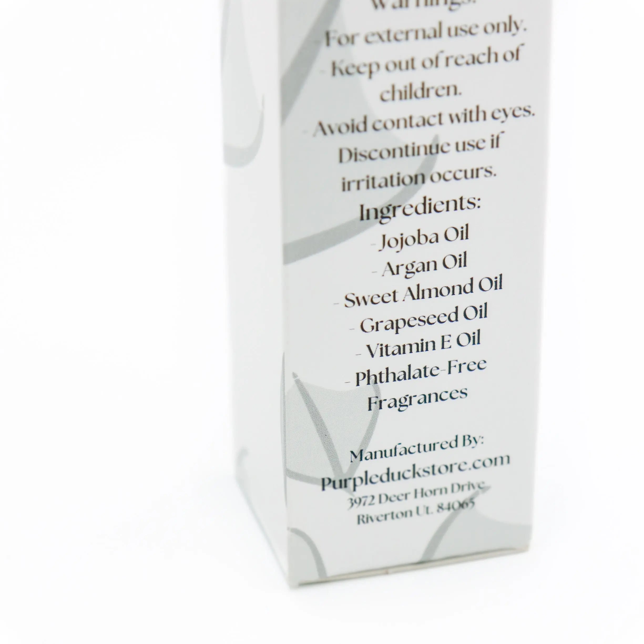 Men's Natural Beard Oils Purple Duck