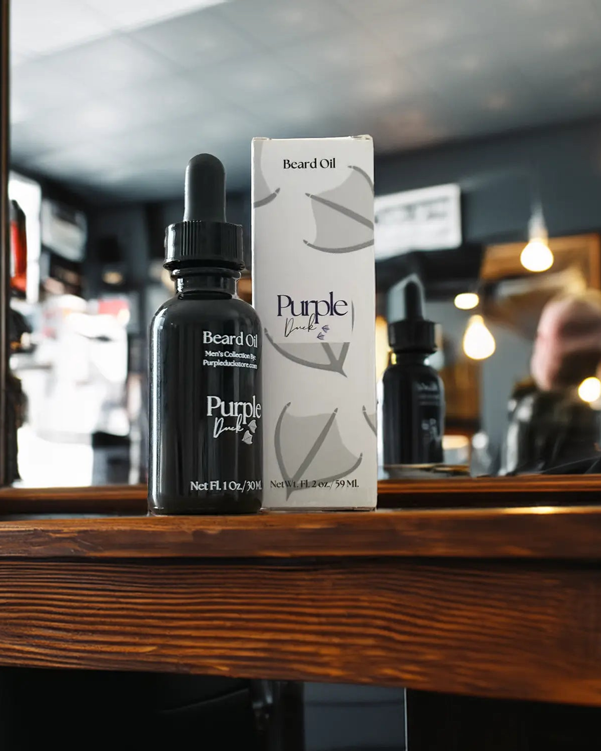 Men's Natural Beard Oils Purple Duck