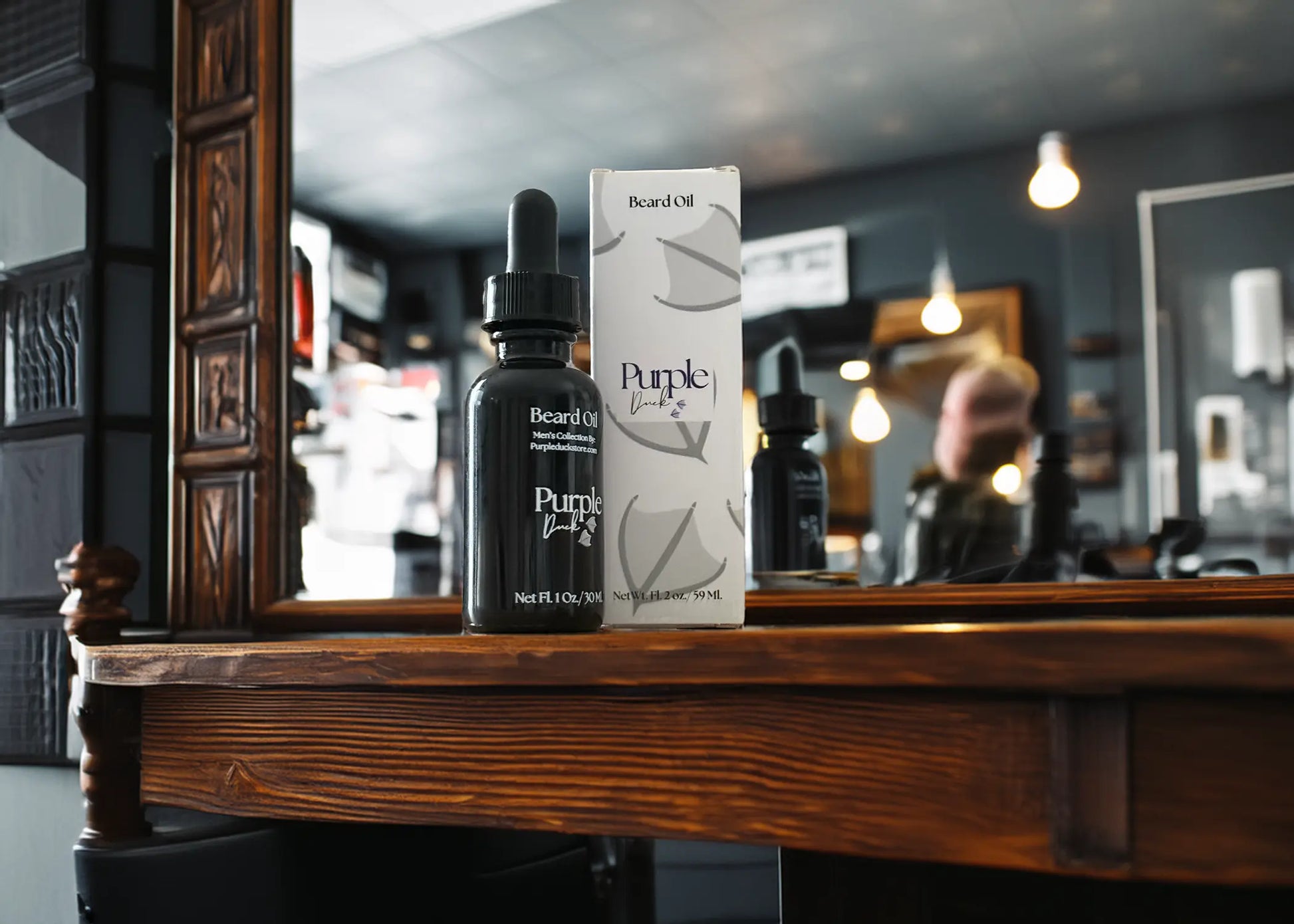 Men's Natural Beard Oils Purple Duck