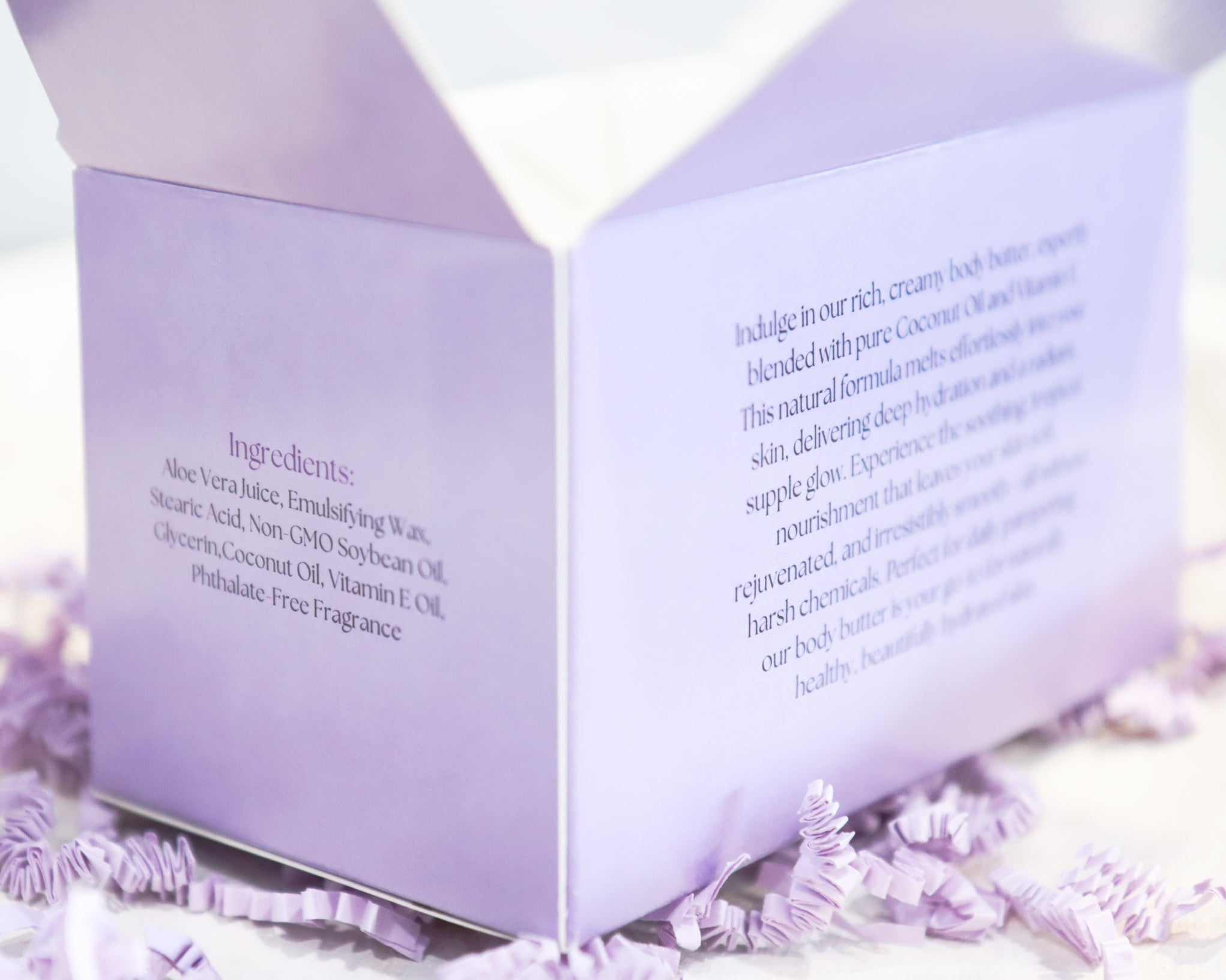 Body Butter Sample Pack Box