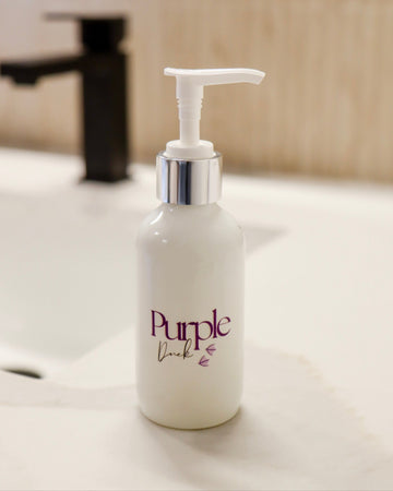 Purple duck hydrating body oil