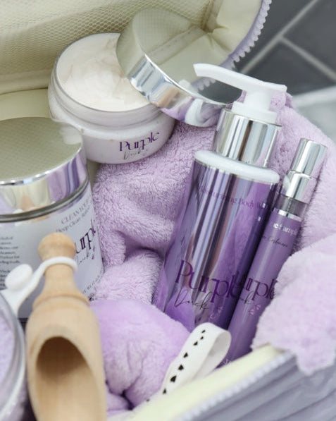 Women’s Body Care Bundle – Body Butter, Bath Salts, Cleanser & Perfume Set