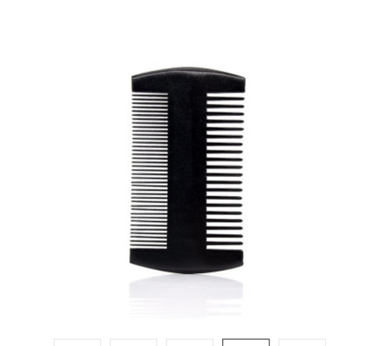 Premium Men's Beard Brush and Comb Set