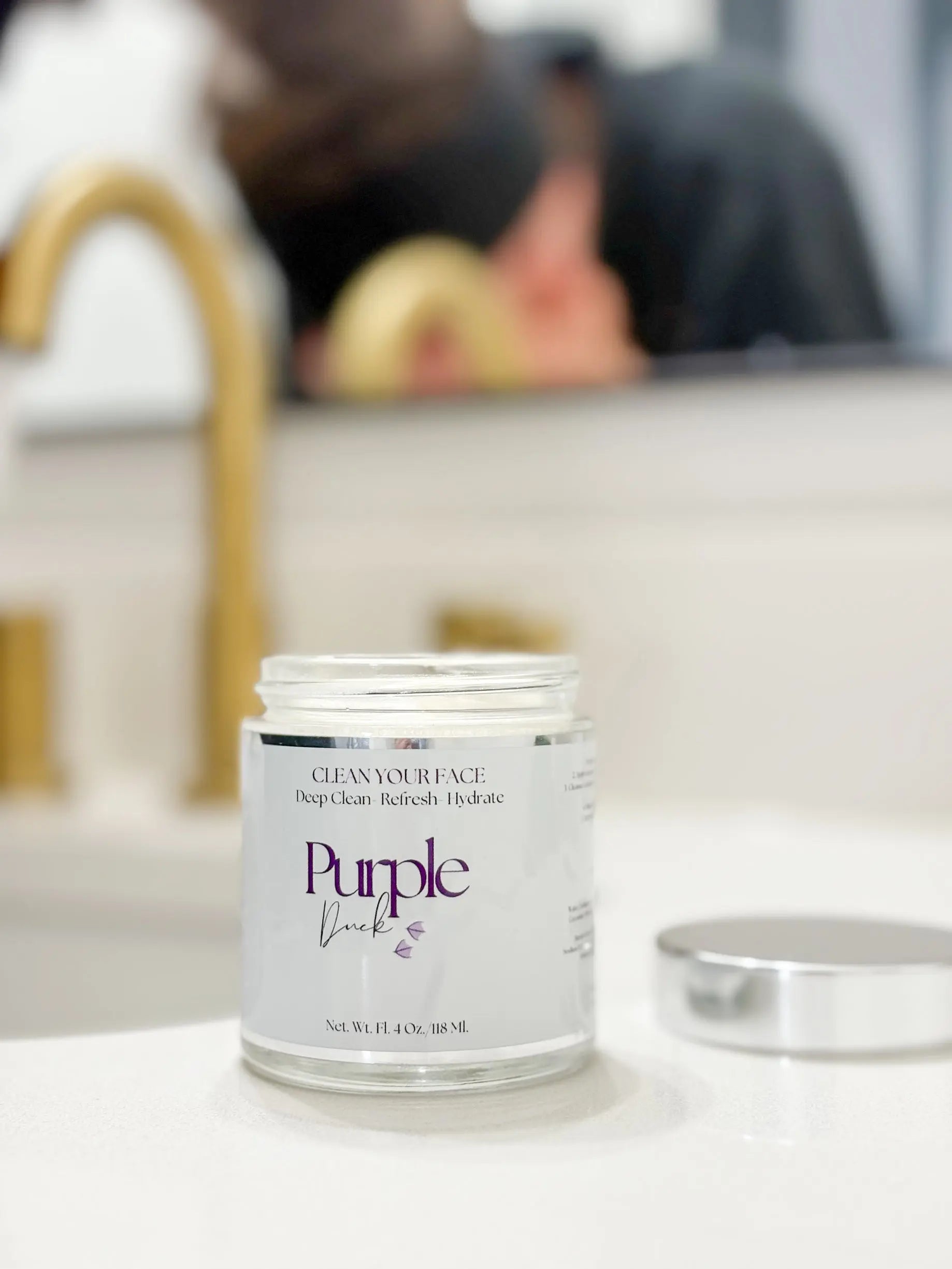 Facial Cleanser Kit Purple Duck