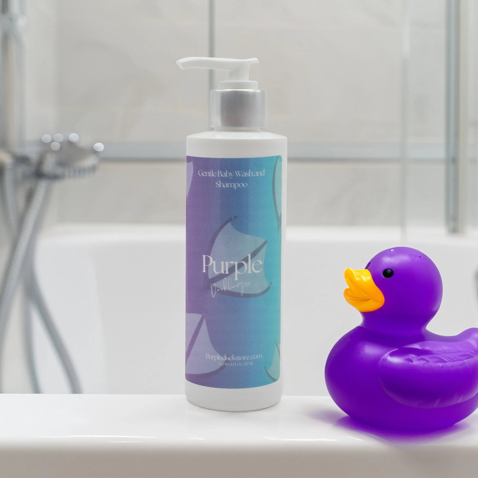 Gentle Baby Wash and Shampoo Purple Duck