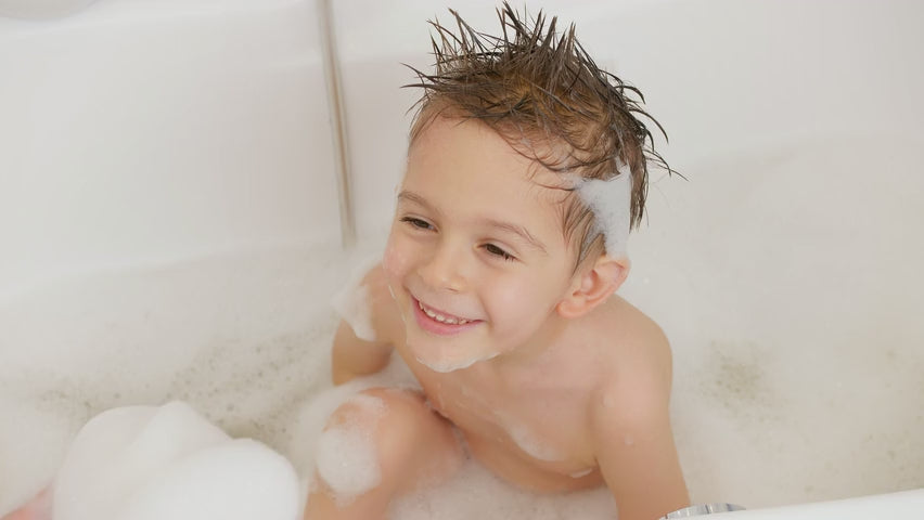 Load video: Creamy Coconut Milk Bubble Bath