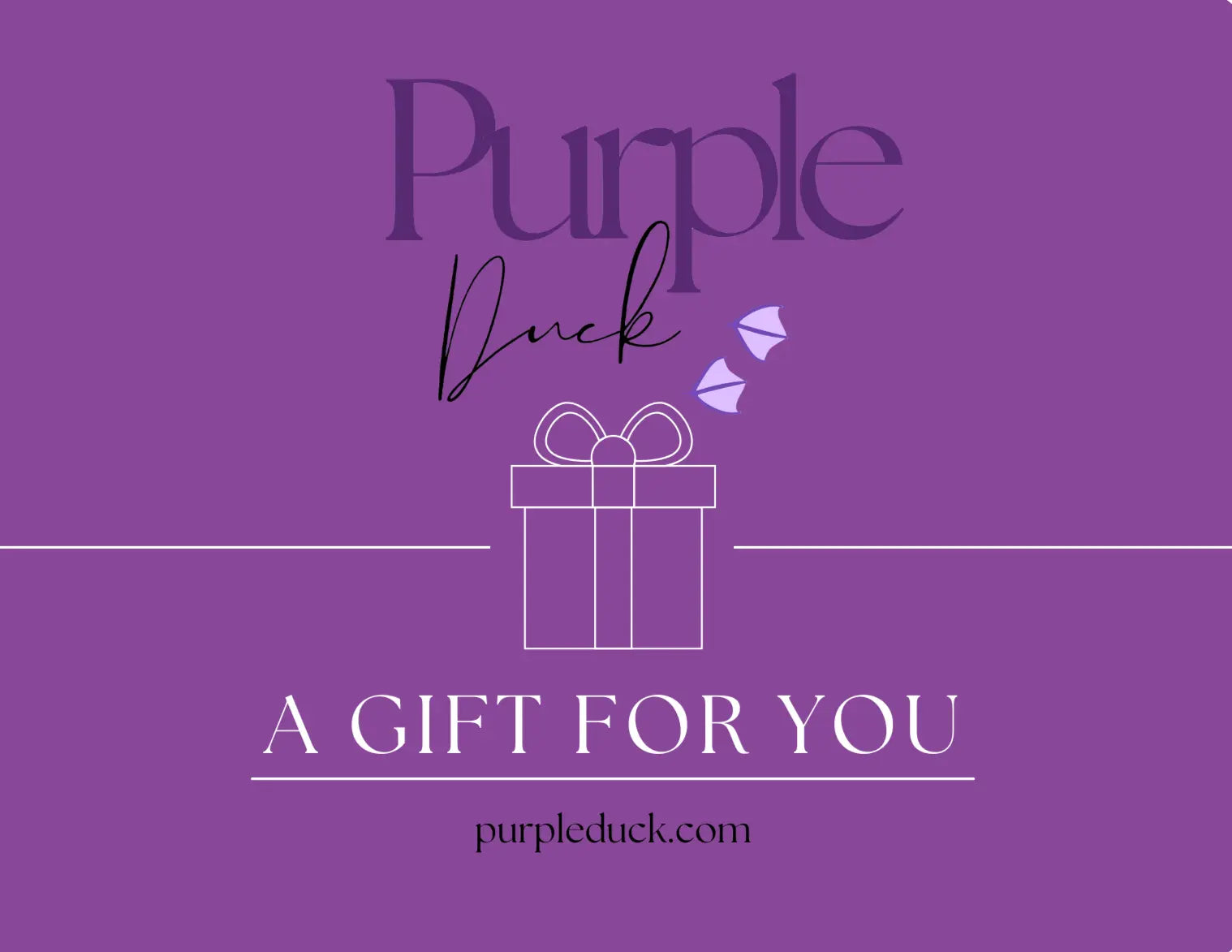 Purple Duck Gift Card Purple Duck